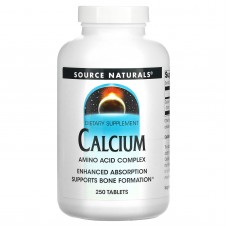 Кальций, Calcium, Source Naturals, 250 таблеток