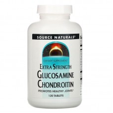 Глюкозамин и хондроитин, Glucosamine Chondroitin, Source Naturals, 120 таблеток