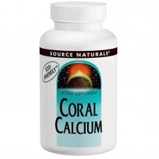Коралловый кальций, Coral Calcium, Source Naturals, 600 мг, 120 кап.