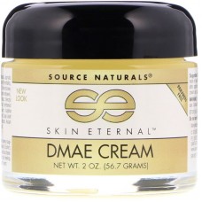 Крем для лица, DMAE Cream, Source Naturals, с DMAE, (56,7 г)