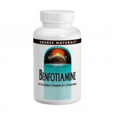 Бенфотиамин, Benfotiamine, Source Naturals, 150 мг, 30 таблеток