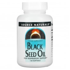 Масло семян черного тмина, Black Cumin Seed Oil, Source Naturals, 120 гелевых капсул