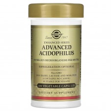Пробиотики Ацидофил, Advanced Acidophilus, Solgar, 100 вегетарианских капсул
