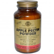 Яблочный пектин, Apple Pectin, Solgar, порошок, 113.4 г
