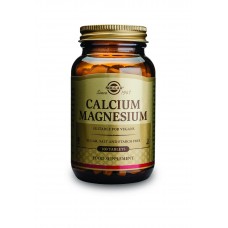 Кальций и магний, Calcium Magnesium 333/133 mg, Solgar, 100 таблеток