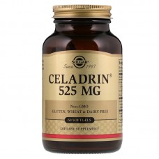 Целадрин, Celadrin, Solgar, 525 мг, 60 капсул