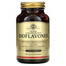 Соевые изофлавоны, Isoflavones, Solgar, суперконцентрированные, 120 таблеток