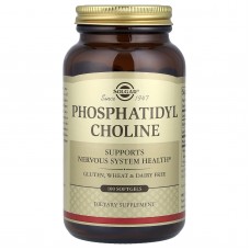 Фосфатидилхолин, Phosphatidyl Choline, Solgar, 100 капсул