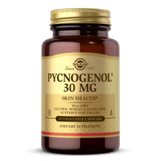Пикногенол, Pycnogenol, Solgar, 30 мг, 60 вегетарианских капсул