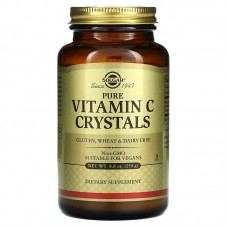 Витамин С, Vitamin C, Solgar, чистые кристаллы, 250 гр.