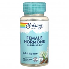 Гормональный баланс женщины, Female Hormone Blend SP-7C, Solaray, 100 капсул