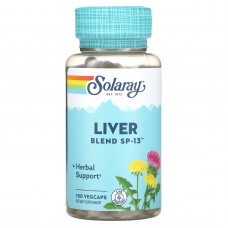 Защита печени, Liver Blend SP-13, Solaray, 100 капсул