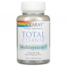 Очистка организма, Total Cleanse Multisystem+, Solaray, 120 капсул
