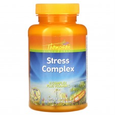 Стресс формула, Stress Complex, Thompson, 90 вегетарианских капсул
