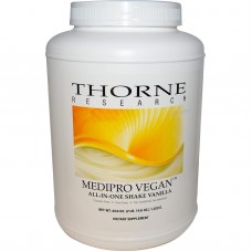 Протеин вегетарианский, вкус ванили, Medipro Vegan, Thorne, 1,320 г