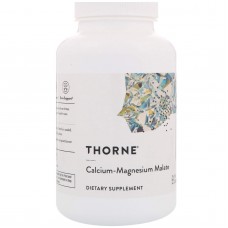 Кальций  и магний малат, Calcium-Magnesium Malate, Thorne, 240 капсул
