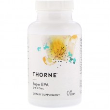 Омега-3 ЕРА и ДНА, Super EPA DHA, Thorne, 90 капсул
