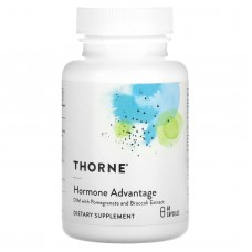 Дииндолилметан с экстрактом граната и брокколи, Hormone Advantage, Thorne, 60 капсул