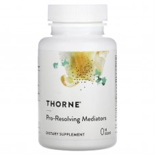 Медиаторы, омега-3, Pro-Resolving Mediators, Thorne, специализированные, прорезольвентные, 60 капсул