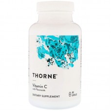 Витамин С с флавоноидами, Vitamin C, Thorne, 180 капс.