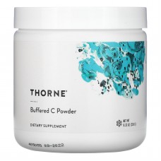 Витамин С, Buffered C Powder, Thorne, буферизованный, порошок, 236 г.