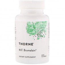 Бромелайн, M.F. Bromelain, Thorne, 60 кап.