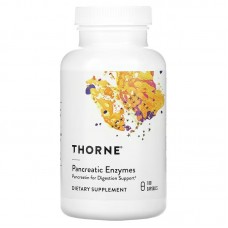 Панкреатин, Pancreatic Enzymes, Thorne, 1 г, 180 капсул