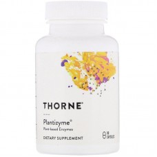 Энзимы, Plantizyme, Thorne, 90 капсул