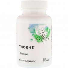 L-Теанин, Theanine, Thorne, 90 кап.