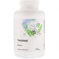 Глицин, Glycine, Thorne, 250 капсул (500 мг в капсуле)