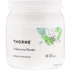 L- глютамин, L-Glutamine, Thorne, порошок, 513 грамм