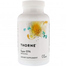 Концентрат Омега-3, Super EPA, Thorne, 90 кап.
