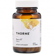Сахаромицеты буларди, пробиотик, Sacro-B Probiotic, Thorne, 60 капсул
