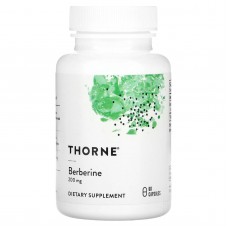Берберин, Berberine, Thorne, 200 мг, 60 капсул
