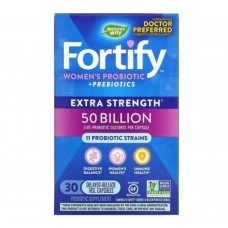 Пробиотики для женщин, Primadophilus, Fortify, Nature's Way, 30 вегетарианских капсул