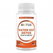 Мочегонное средство, Water Out Detox, Biotus, 100 капсул