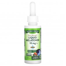 Мелатонин, Liquid Melatonin, Nature's Truth, жидкий, вкус ягод, 10 мг, 59 мл
