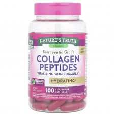 Коллагеновые пептиды, Collagen Peptides, Nature's Truth, 100 гелевых капсул