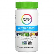 Витамины для мужчин, Men's Multivitamin, Rainbow Light, 120 капсул