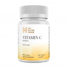 Витамин С, Vitamin C, My Nutri Week, 500 мг, 60 капсул
