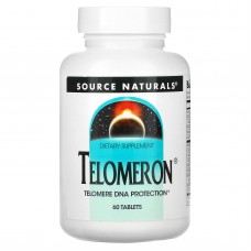 Теломер защита ДНК, Telomeron, Source Naturals, 60 таблеток