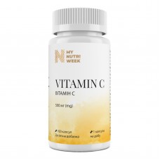 Витамин С, Vitamin C, My Nutri Week, 500 мг, 100 капсул