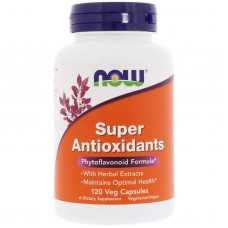 Антиоксиданты супер, Antioxidants, Now Foods, 120 вегетарианских капсул