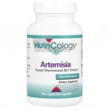 Полынь, Артемизин, Artemisia, Nutricology, 500 мг, 100 вегетарианских капсул Полынь, Артемизин, Artemisia, Nutricology, 500 мг, 100 вегетарианских капсул