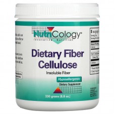 Волокно натуральное целлюлозы, Dietary Fiber Cellulose, Nutricology, порошок, 250 г Волокно натуральное целлюлозы, Dietary Fiber Cellulose, Nutricology, порошок, 250 г