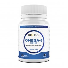 Омега-3 исландский рыбий жир, Omega-3 Fish Oil, Biotus, 60 капсул (1000 мг на 2 капсулы) Омега-3 исландский рыбий жир, Omega-3 Fish Oil, Biotus, 60 капсул (1000 мг на 2 капсулы)