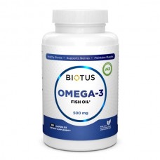 Омега-3, рыбий жир, Omega-3 Fish Oil, Biotus,  180 капсул (1000 мг на 2 капсулы) Омега-3, рыбий жир, Omega-3 Fish Oil, Biotus,  180 капсул (1000 мг на 2 капсулы)