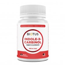 Индол-3-карбинол, Indole-3-carbinol, Biotus, 60 капсул Индол-3-карбинол, Indole-3-carbinol, Biotus, 60 капсул