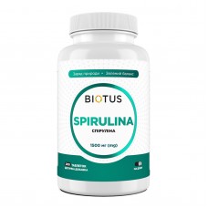 Спирулина, Spirulina, Biotus, 200 таблеток (1500 мг в трех таблетках) Спирулина, Spirulina, Biotus, 200 таблеток (1500 мг в трех таблетках)