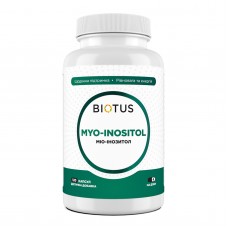 Мио-инозитол, Myo-Inositol, Biotus, 120 капсул Мио-инозитол, Myo-Inositol, Biotus, 120 капсул